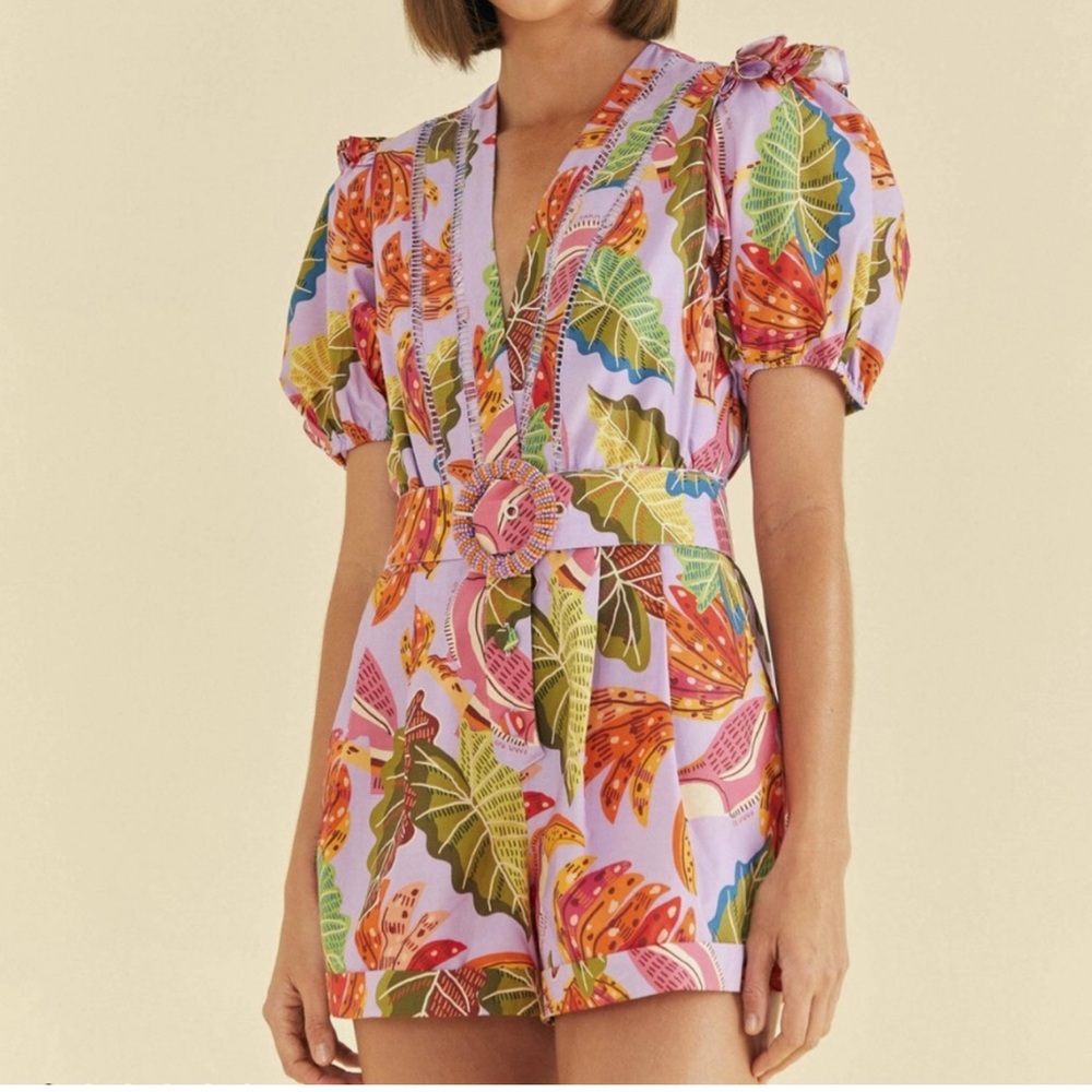 FARM Rio Print Jumpsuit
